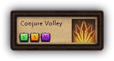 Conjure Volley